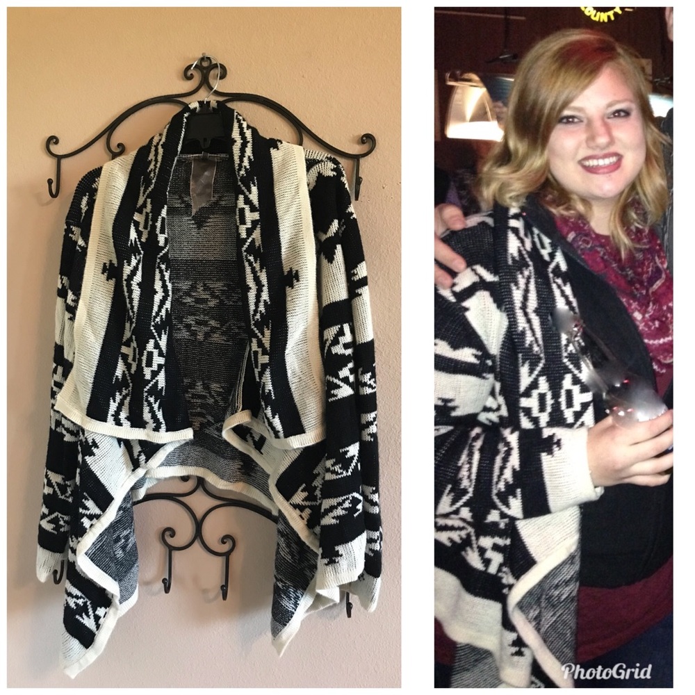 Asymmetric sweater